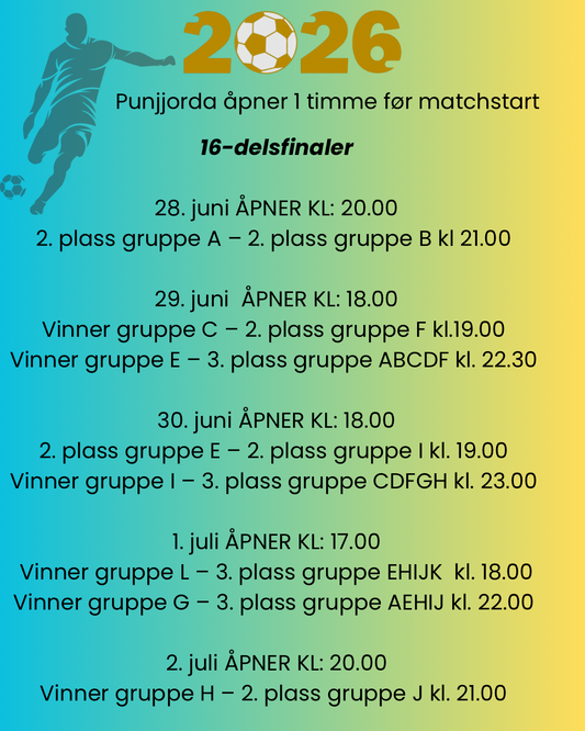 Fotball hver kveld!